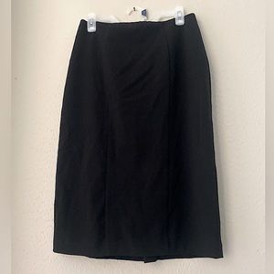 LNew York & Co black business skirt Sz 8